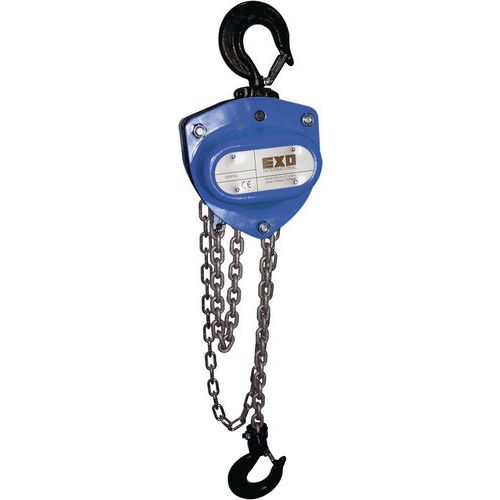 Polipasto manual Exo - Capacidad de 250 a 5000 kg Polipasto manual Exo - Capacidad de 250 a 5000 kg