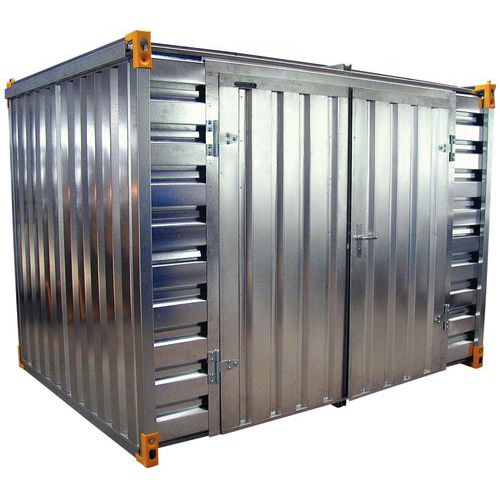 Caseta - Capacidad colectora 1.140 L - Apertura grande lateral Caseta - Capacidad colectora 1.140 L - Apertura grande lateral