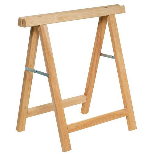 Caballete de madera - Plegable - Manutan.es