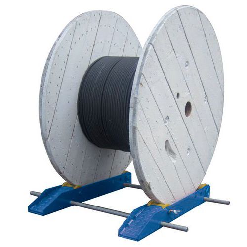 Soporte para carretes - Para cargas pesadas Soporte para carretes - Para cargas pesadas