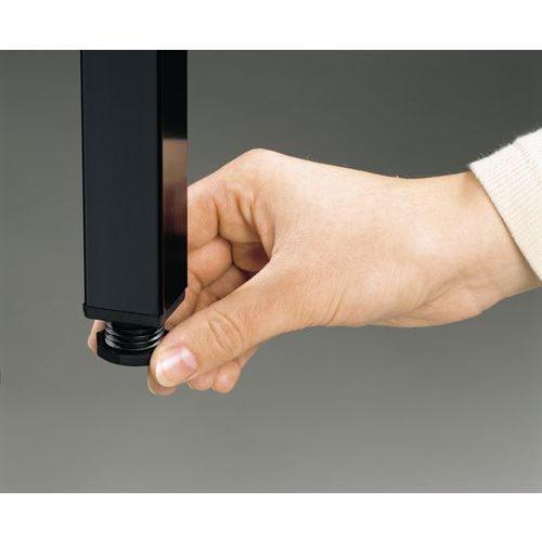 tapón de ajuste para nivelación del banco.