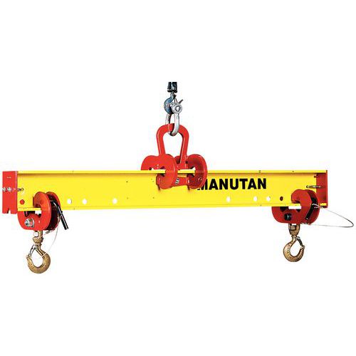 Balancín ajustable de 3 a 4 m - Capacidad de 1000 a 5000 kg Balancín ajustable de 3 a 4 m - Capacidad de 1000 a 5000 kg