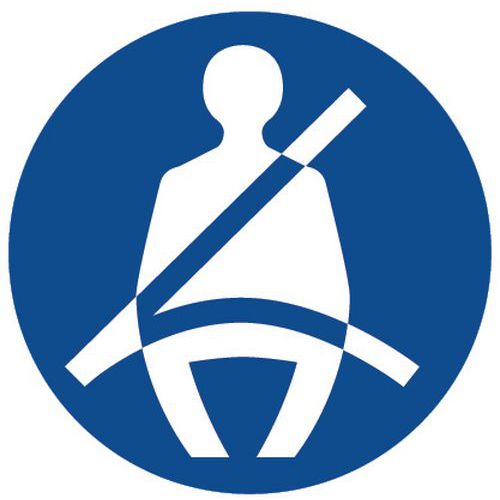 Panel de - cinturón de seguridad - Aluminio - Manutan.es