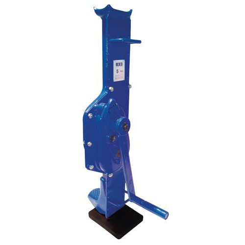 Gato de manivela - Capacidad de 2,5 a 20 t - Manutan Gato de manivela - Capacidad de 2,5 a 20 t - Manutan