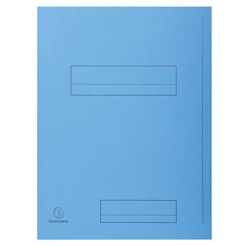Funda 2 solapas con marco de indexado Super 250 - Formato 24 x 32 cm