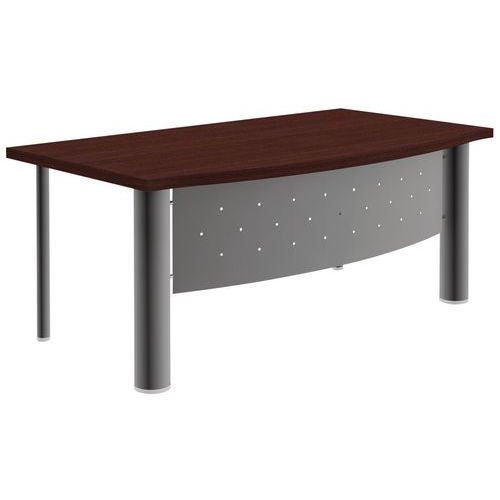 Mesa de oficina rectangular Elios - 4 patas fijas - Manutan.es Mesa de oficina rectangular Elios - 4 patas fijas - Manutan.es