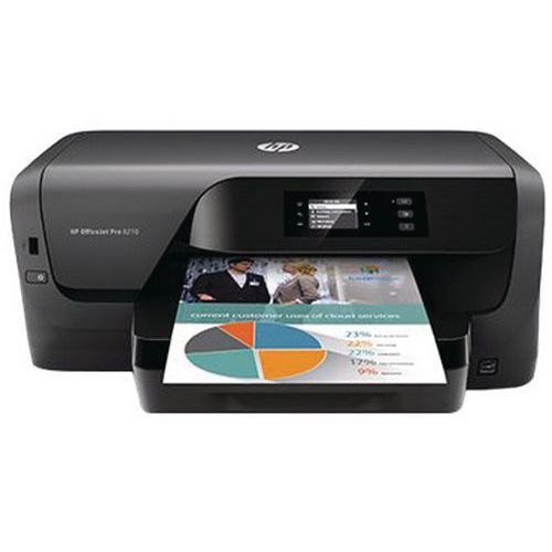 Impresora de inyección de tinta HP - Officejet Pro 8210 - Manutan.es