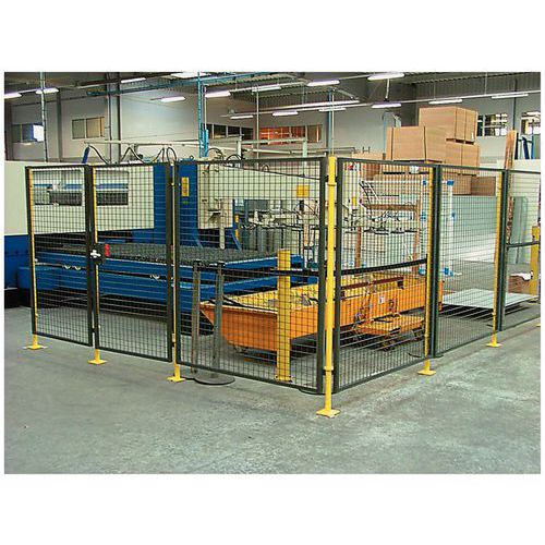 Cerramiento de protección para máquina - Panel de rejilla - Altura 1,6 m Cerramiento de protección para máquina - Panel de rejilla - Altura 1,6 m