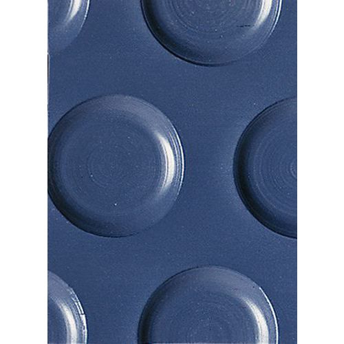 Alfombra de PVC con círculos - Círculos gruesas - Metro lineal