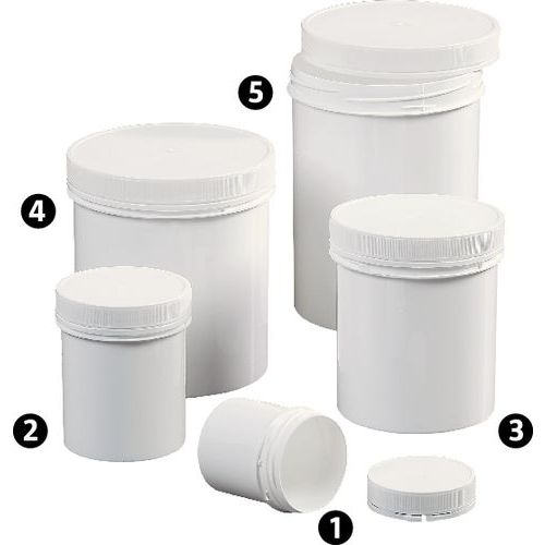 Bote plástico con tapa de rosca e inviolable Manutan.es Bote plástico con tapa de rosca e inviolable Manutan.es