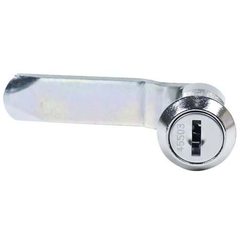 Cerradura con llave montada para taquilla - Manutan 
