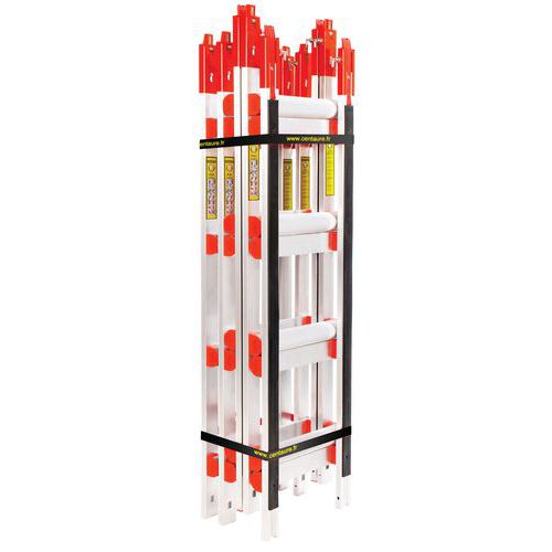 Escalera de techo de aluminio - Manutan España