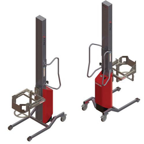 Apiladora Moovit con volteador de bidón - Capacidad 80 kg Apiladora Moovit con volteador de bidón - Capacidad 80 kg