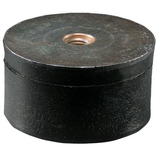 Soporte antivibraciones universal con 2 roscas interiores - Tamaño de roscado M4