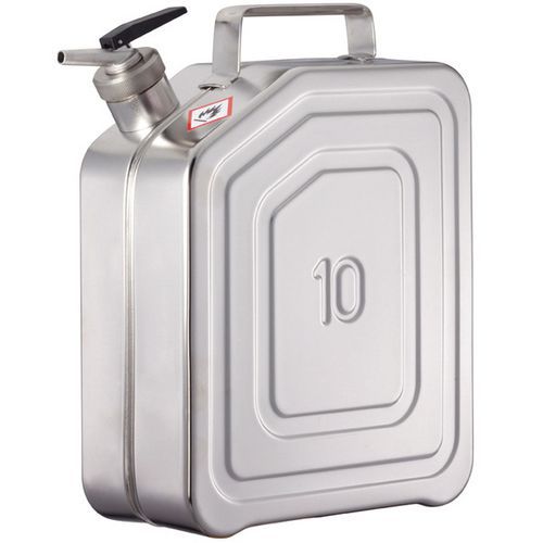 Bidón inoxidable - Capacidad de almacenamiento 10 L Bidón inoxidable - Capacidad de almacenamiento 10 L