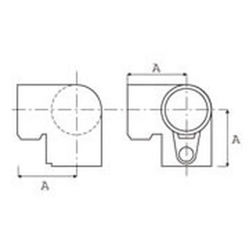 Medida del tubo	AØ 27 mm 	44Ø 42 mm 	60Ø 48 mm 	68