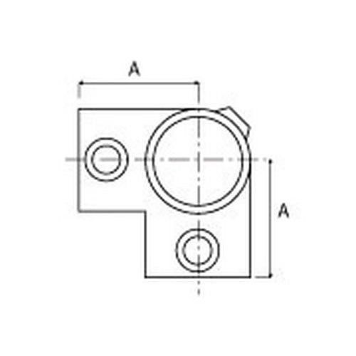Medida del tubo	AØ 27 mm 	44Ø 42 mm 	60Ø 48 mm 	68