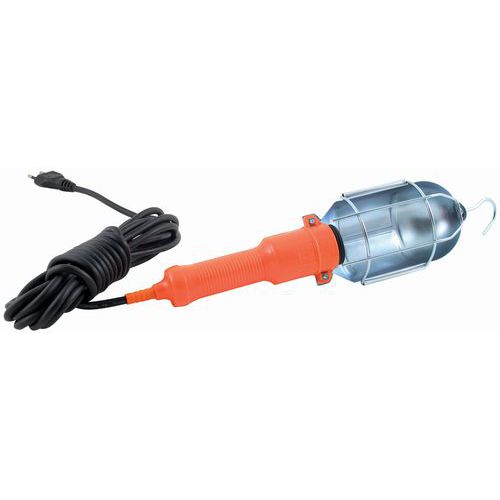Lámpara De Trabajo Portátil - Cable De 5 M, Portalámparas E27 - Para Taller, Garaje U Obra