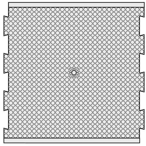 alfombra central ancha