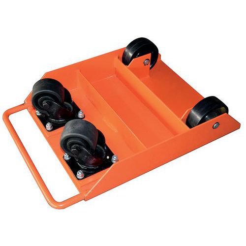 Base rodante con rodillos pivotantes - Capacidad 1000 kg Base rodante con rodillos pivotantes - Capacidad 1000 kg