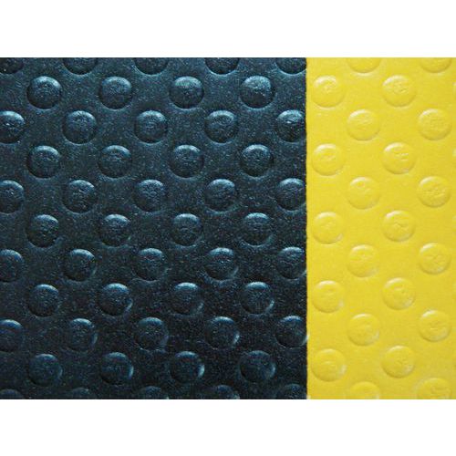 Alfombra antifatiga Bubble Sof-Tred L122 - Negro/ Amarillo - Notrax