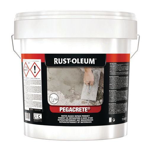Mortero de reparación de suelos a base de cemento y agua 5 kg - Rust Oleum Mortero de reparación de suelos a base de cemento y agua 5 kg - Rust Oleum