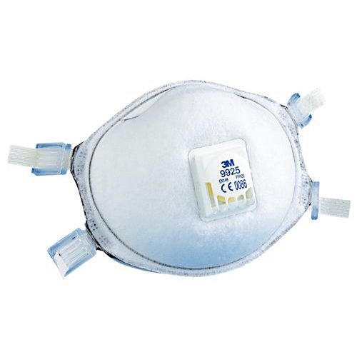 Mascarilla respiratoria especial soldadura en forma de concha 3M - FFP2 -