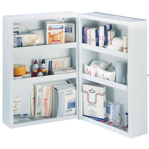 Botiquín de emergencia de acero - Manutan España