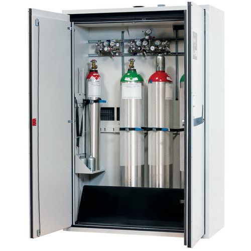 Armario de seguridad para almacenar botellas de gas - Manutan España