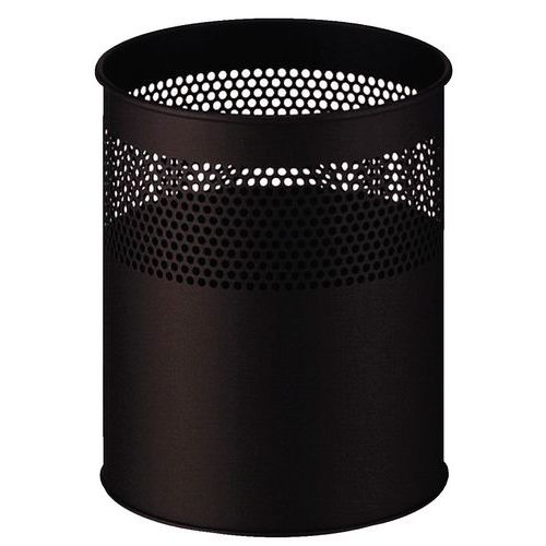 Papelera redonda semicalada - 10 a 30 L