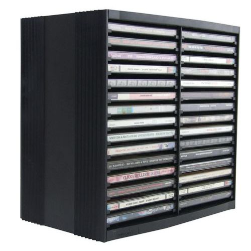 Torre de almacenamiento de CD y DVD - Manutan.es