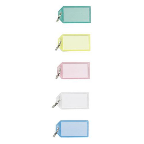 Llavero con tapa abatible - 5 colores - Lote de 50 - Sign