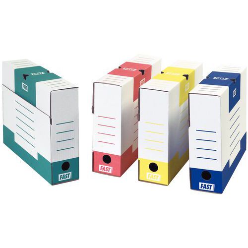 Taquilla de oficina 2 piezas Caja de almacenamiento de plástico Escritorio  de almacenamiento de archivos Organizador Caja clasificadora Caja revistero  (3 compartimentos)