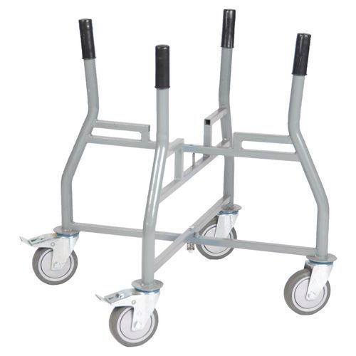 Sujetacubos de obra plegable 65/90 litros - Capacidad 250 kg Sujetacubos de obra plegable 65/90 litros - Capacidad 250 kg