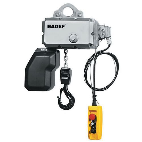 Polipasto eléctrico de gancho fijo - Capacidad para 125 kg Polipasto eléctrico de gancho fijo - Capacidad para 125 kg