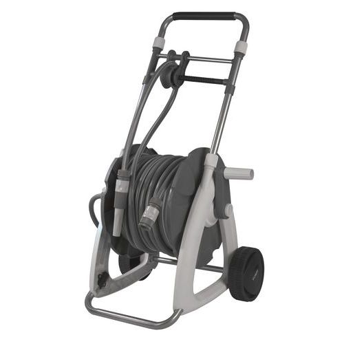 Enrollador de manguera portátil con empuñadura ergonómica - 22 m - Eurom Enrollador de manguera portátil con empuñadura ergonómica - 22 m - Eurom