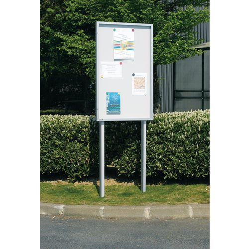 2 columnas para vitrinas de tamaño grande