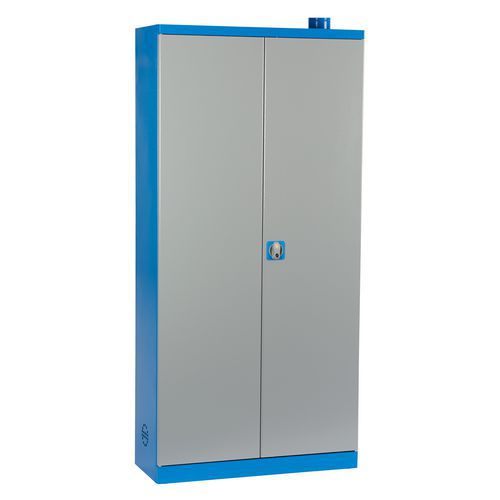 Armario de almacenamiento para productos peligrosos con 6 estantes de