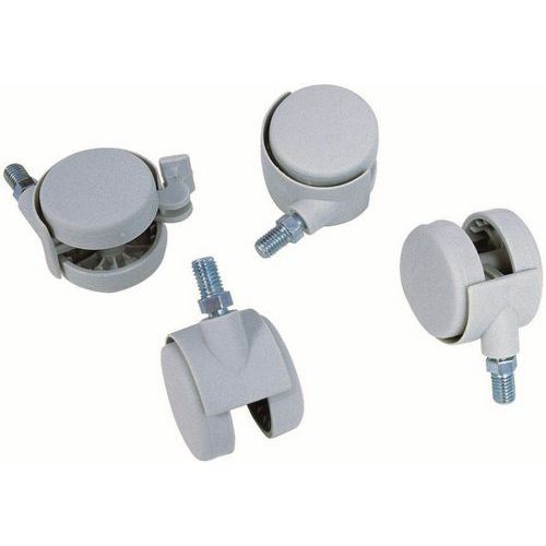 Rueda para archivadores modulares 2 cajones - Manutan.es