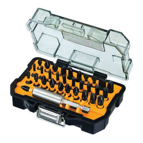 heroína Corbata Diálogo Estuche de 35 puntas impacto torsión 25 mm + 1 portapuntas - Dewalt - Manutan.es heroína Corbata Diálogo Estuche de 35 puntas impacto torsión 25 mm + 1 portapuntas - Dewalt - Manutan.es
