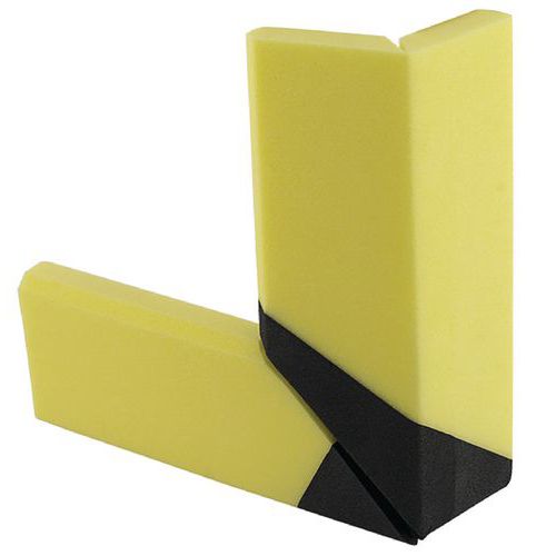 Amortiguador de choque de espuma Amortiflex® - Para esquinas en ángulo recto - AET Amortiguador de choque de espuma Amortiflex® - Para esquinas en ángulo recto - AET