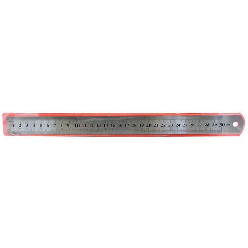 Regla semirrígida de 30 cm de doble cara - Manutan Expert