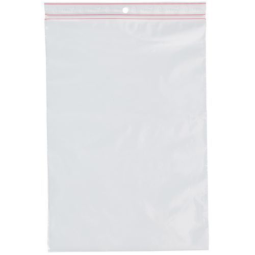 Bolsa Minigrip® de PE, 60 µ, 100x100, (rollo de 100 bolsas)