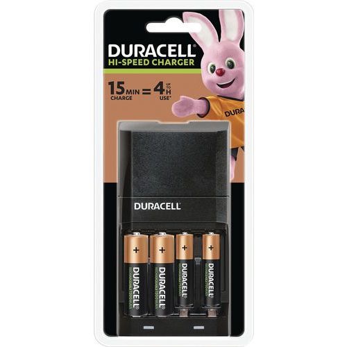 Cargador de pila recargable en 15 minutos - CEF27 - Duracell Cargador de pila recargable en 15 minutos - CEF27 - Duracell