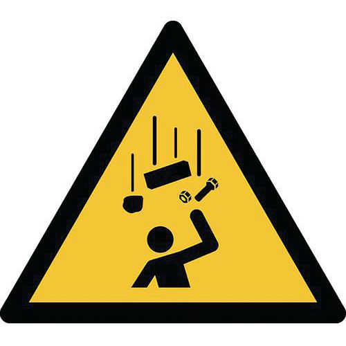 Señal de peligro - Caída de objetos - Aluminio Señal de peligro - Caída de objetos - Aluminio