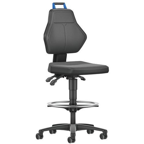 Silla alta con ruedas Silla alta con ruedas