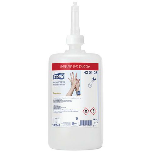 Gel hidroalcohólico Premium - Tork Gel hidroalcohólico Premium - Tork