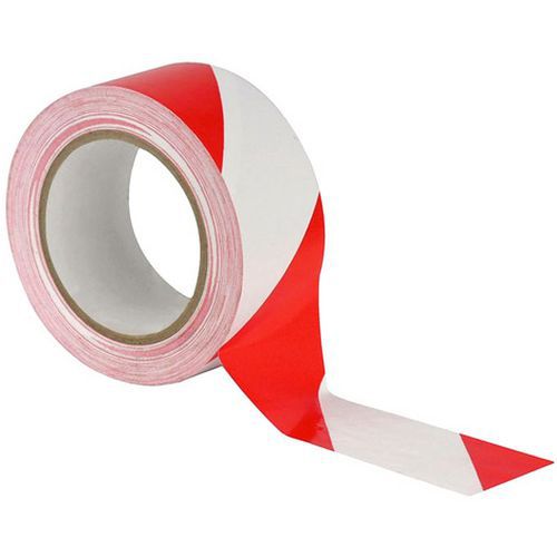 Cinta adhesiva de PE para mantener la distancia social - Bicolor Cinta adhesiva de PE para mantener la distancia social - Bicolor