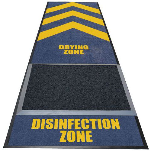 Alfombra desinfectante con zona de secado - Notrax Alfombra desinfectante con zona de secado - Notrax
