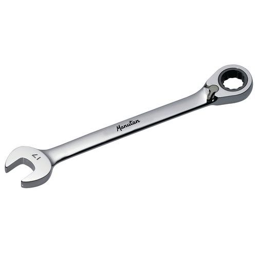 Llave mixta carraca de 8 a 24 mm - Manutan - Manutan.es